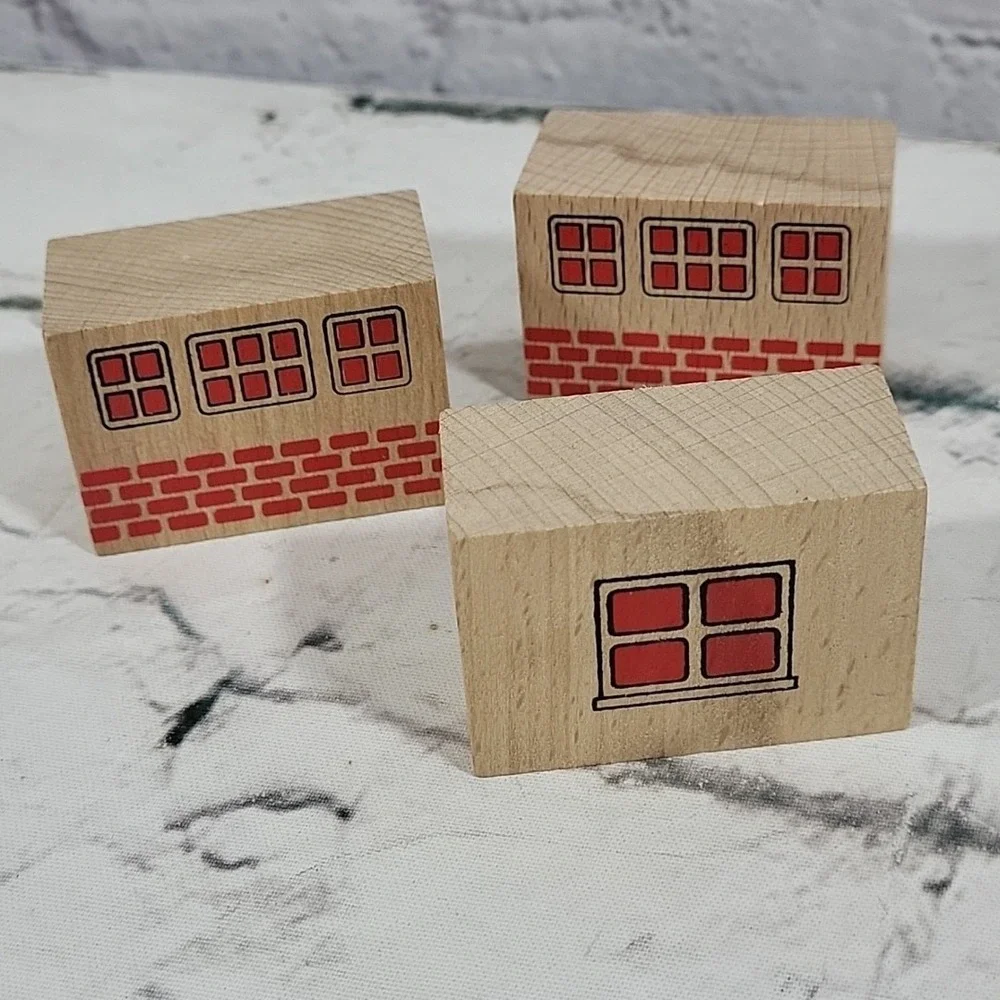 Battat Wild Ridge Brio‎ Compatible Wooden Train Track Parts Pieces Lot